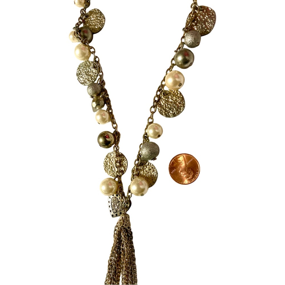 Fashion Charm Y necklace Tassel